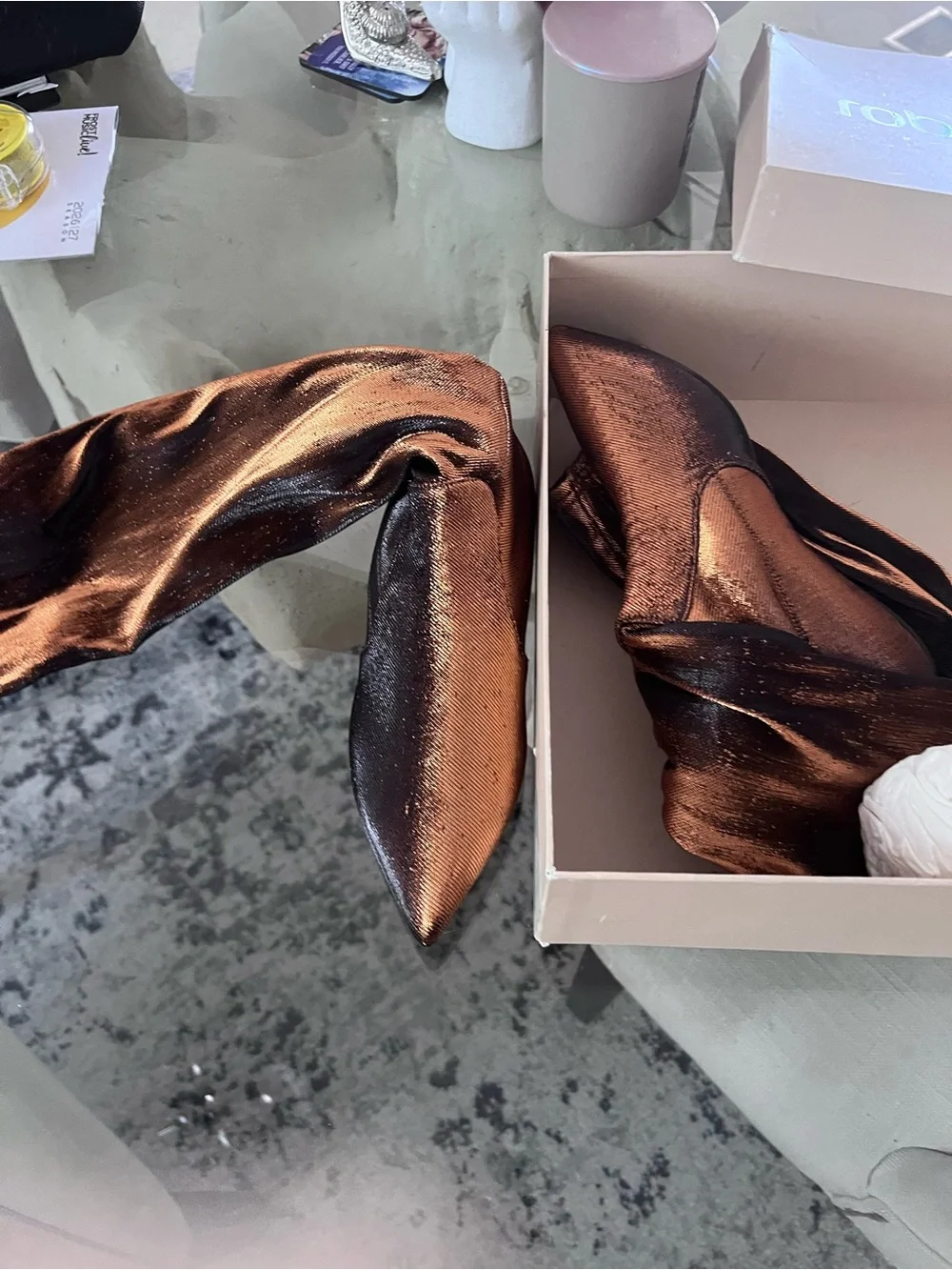 Roberto cavalli boots over knee 36 nwt